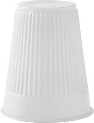 Tidi Dental Rinse and Drinking 5 oz. Plastic Disposable Cups, White, 1000/Carton (9210)