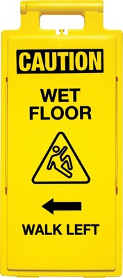Cortina Lamba Safety Floor Sign Folding Wet Floor Walk Right