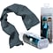 Ergodyne Chill-Its Cooling Towel, Gray, One Size, 6/Carton (12438)