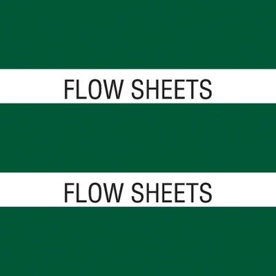Medical Arts Press® Large Chart Divider Tabs; Flow Sheets, Dk. Green