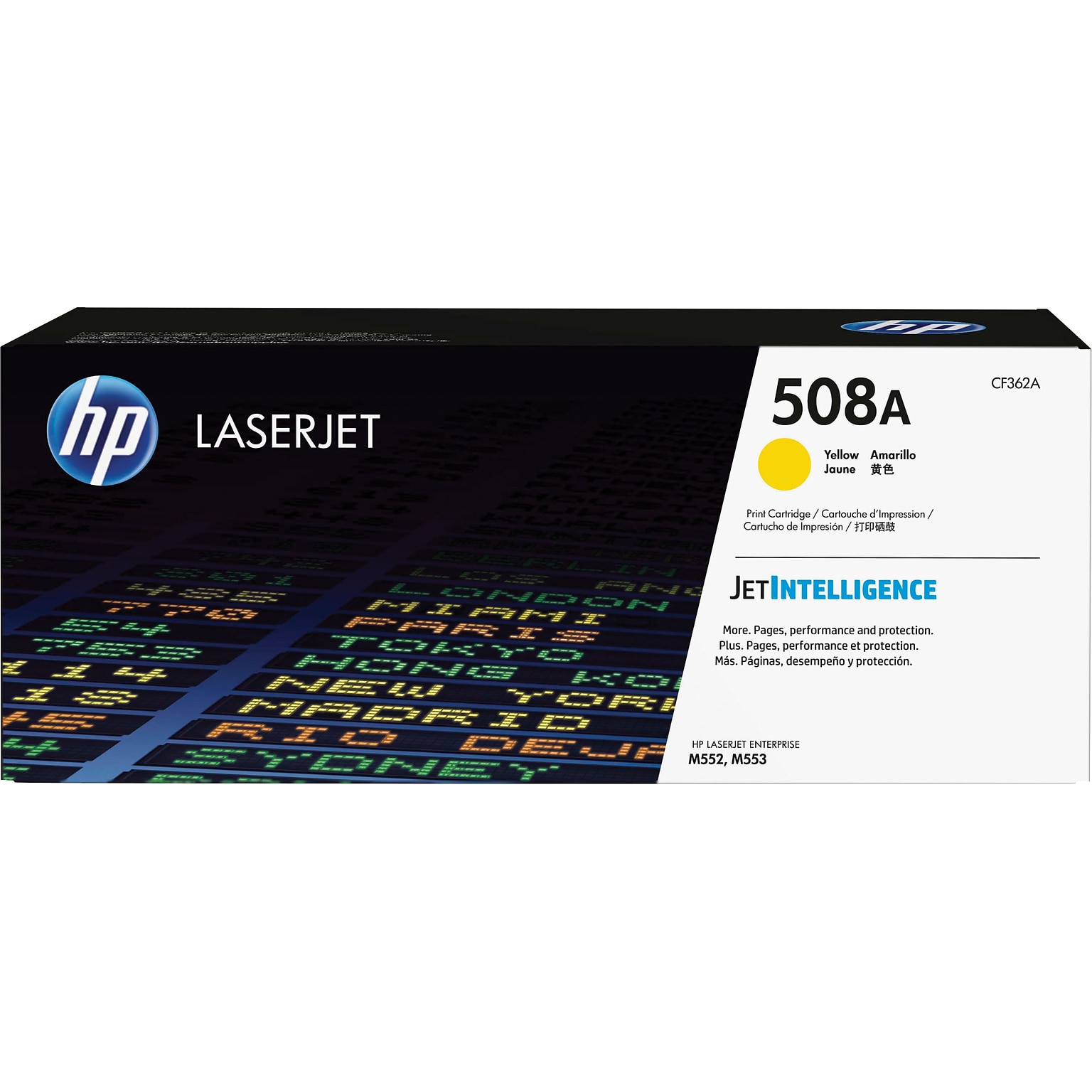 HP 508A Yellow Standard Yield Toner Cartridge (CF362A)