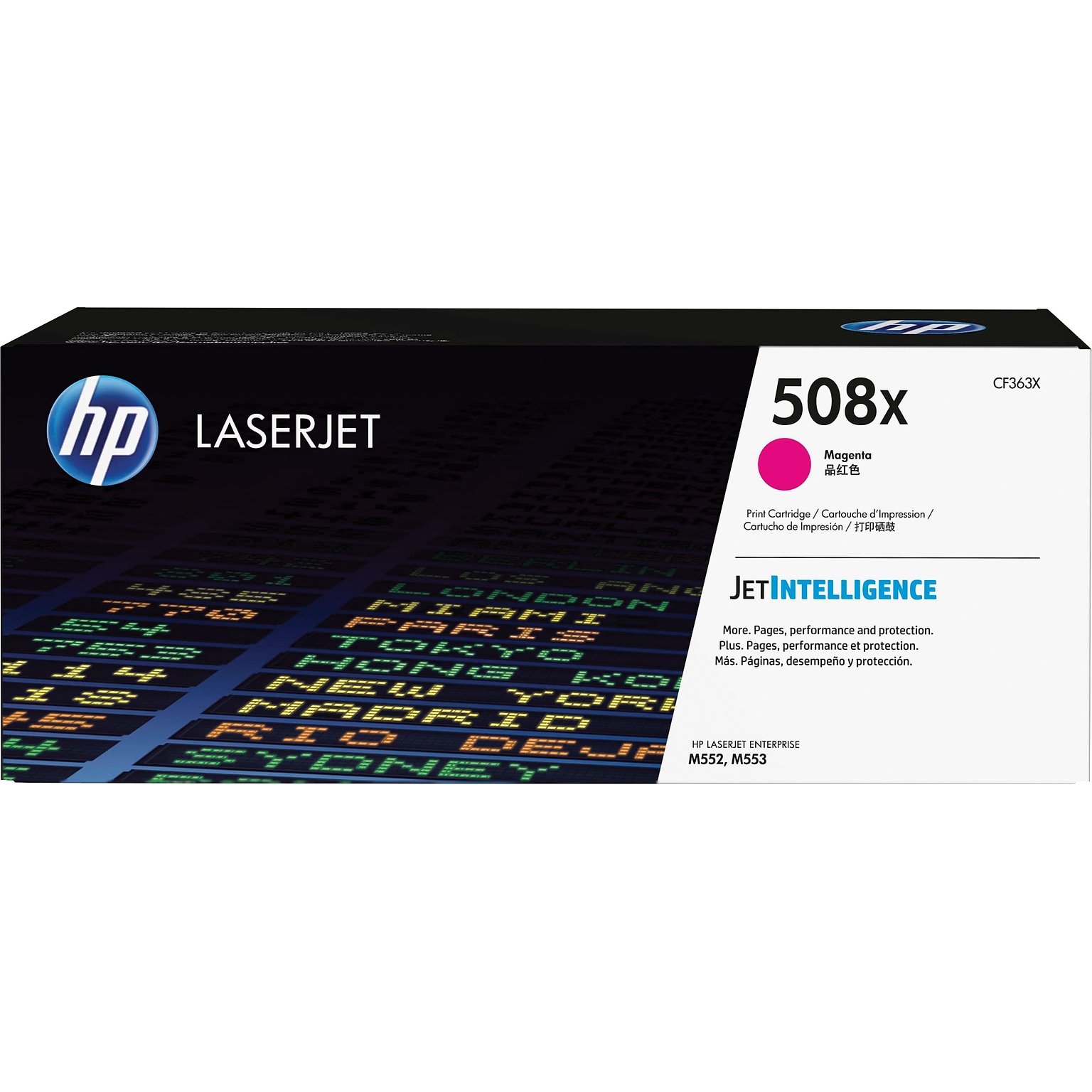 HP 508X Magenta High Yield Toner Cartridge  (CF363X)