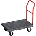 Rubbermaid Metal Serving Cart, Black (FG440300BLA)