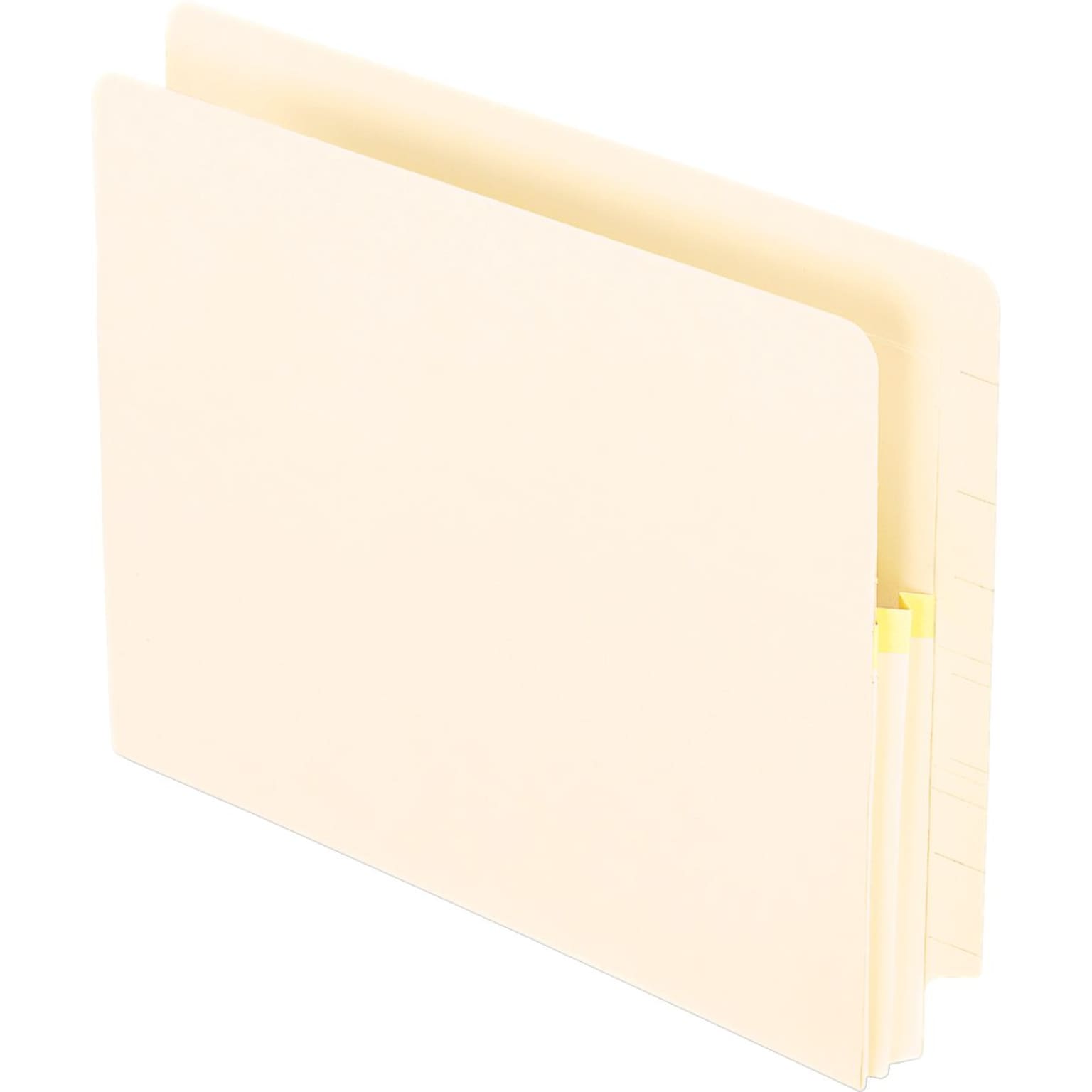 Pendaflex 10% Recycled File Pocket, 1 3/4 Expansion, Letter Size, Manila, 25/Box (PFX12811)