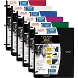 Mead Five Star Flex 1-Subject Hybrid Notebook Binder, 8 1/2 x 11, College Ruled, 80 sheets, Each (