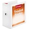 Cardinal ClearVue 5 3-Ring Non-View Binders, D-Ring, White (32150)