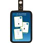 Cosco® MyID™ Black ID Badge Holder for Key Cards and ID Cards, 4" x 2.5"