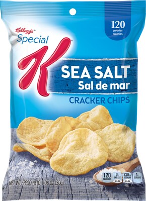 Kelloggs® Special K® Cracker Chips, Sea Salt, 6 Bags/Box