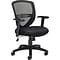 Mgrs Chair; Mesh, Blk, Seat: 20x17.5