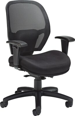 Offices To Go Mesh Weight Sensing Task Chair, Black (OTG11322B)