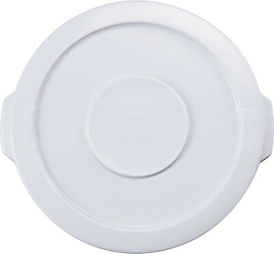 Rubbermaid Brute Plastic Lid, White, 10 gal. (FG260900WHT)