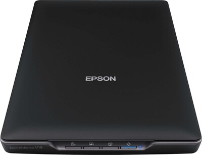 Epson Perfection V19 Flatbed Color Photo Scanner