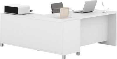 Bestar Pro-Linea L-Desk, White (120863-17)