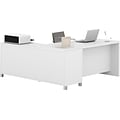 Bestar® Pro-Linea L-Desk in White