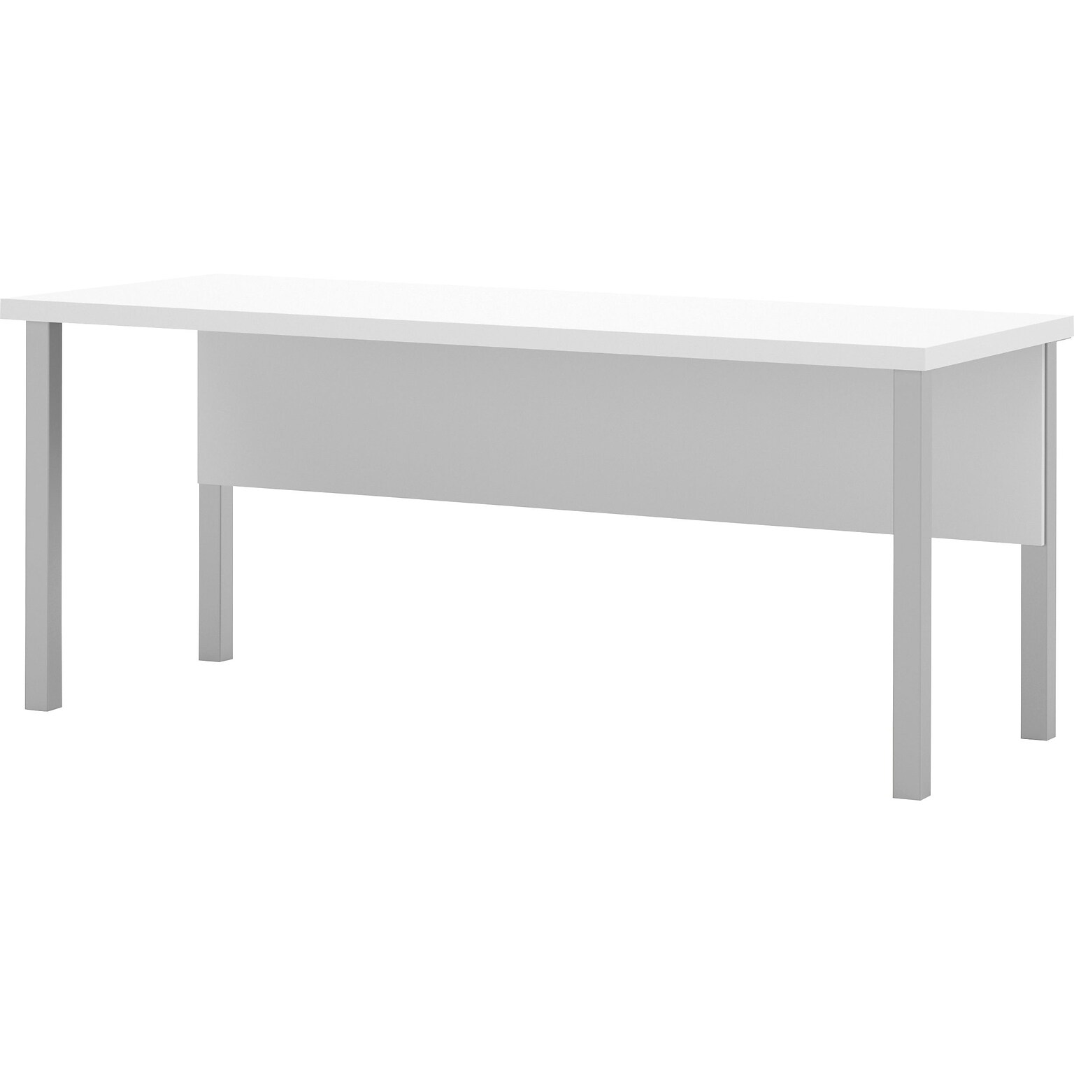 bestar Pro-Linea Rectangular Activity Table, 29.9 x 29.5, White (120401-17)