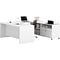 Bestar Pro-Linea 71 U-Desk, White (120861-17)