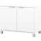 Bestar® Pro-Linea 28 Laminate 2-Door Storage Unit, White (120879-17)