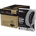 Quill Brand® 8.5 x 11 Laser & Inkjet Print Paper, 24 lbs., 98 Brightness, 500 Sheets/Ream, 10 Ream