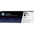 HP 83A Black Standard Yield Toner Cartridge, 2/Pack