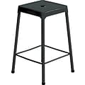 Safco Steel Counter Stool without Back, Black (6605BL)