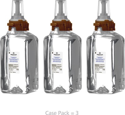 Brighton Professional Foaming Hand Soap Refill for ADX 12 Dispenser, 1250 mL., 3/Carton (21890)