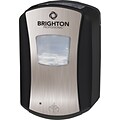Brighton Professional™ LTX-7 Touch-Free Foam Soap Dispenser, Black/Chrome, 700 mL