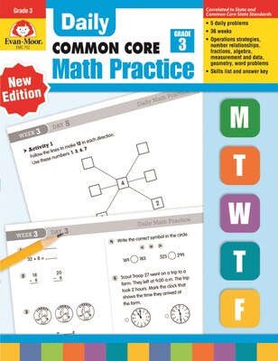 Evan-Moor® Daily Math Practice, Grade 3