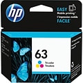 HP 63 Tri-Color Standard Yield Ink Cartridge (F6U61AN#140)