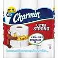 Charmin® Ultra Strong™ Mega Roll Bathroom Tissue, 2-Ply, 48 Rolls/Ct