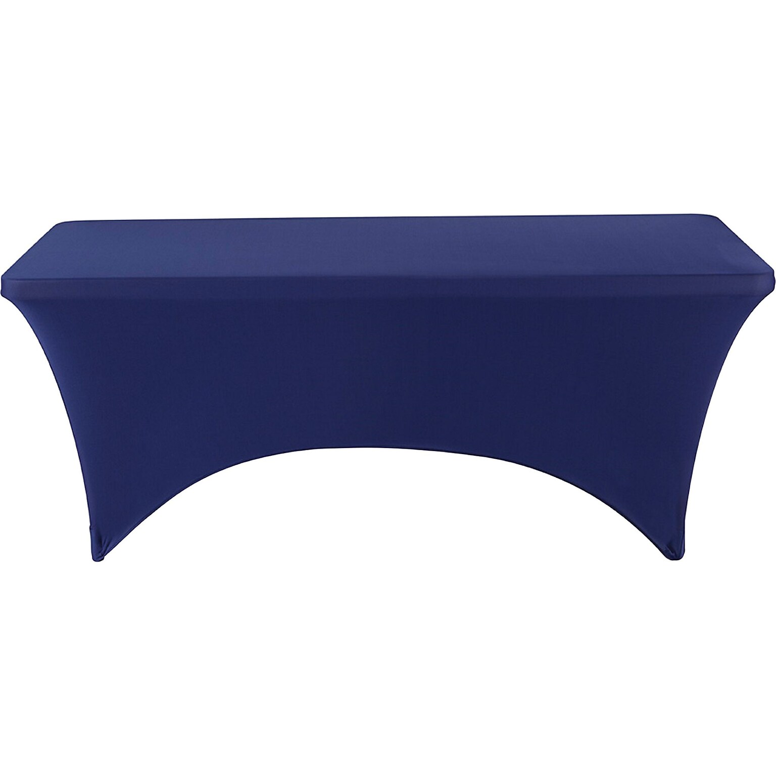 Iceberg 72L x 30W Stretch-Fabric Table Cover, Blue (16526)