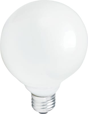 Philips Incandescent Frosted G25 Globe Lamp, 25 Watts, 12PK