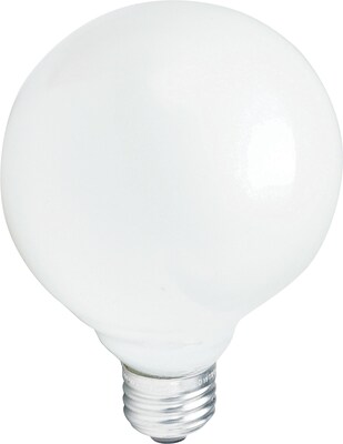 Philips Incandescent Frosted G25 Globe Lamp, 40 Watts, 12/Carton (167460)