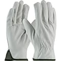 PIP Drivers Gloves, Economy Grade, Top Grain Cowhide, Medium, Tan