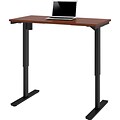 Bestar® 48W Electric Height Adjustable Table, Bordeaux (65857-39)