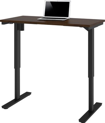 Bestar® 48W Electric Height Adjustable Table, Chocolate (65857-69)