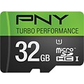 PNY 32GB Turbo MicroSDXC CL10 90MB/s Flash Memory Card
