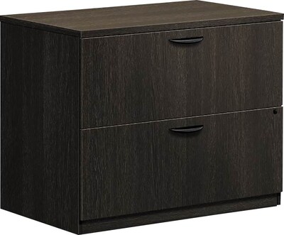 Hon Bl Series Lateral File 2 Drawers 35 1 2 W Espresso