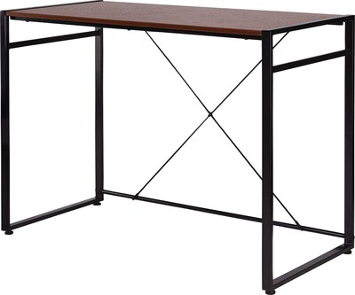 Quill Brand® Axis 42 Workstation Desk, Cherry (27909)