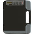 Staples® Portable Clipboard with Calculator; Heavy Duty, Black, 11 3/4 x 14 1/2 x 1 1/2, 1/PK