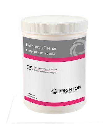 Brighton Professional™ Bathroom Cleaner Dissolvable Portion Packets, 25/Pack