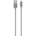 Belkin MIXIT Metallic Lightning USB Cable for All iPhones, Gray (F8J144BT04-GRY)