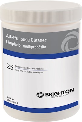 Brighton Professional™ All-Purpose Cleaner Dissolvable Portion Packets, 25/Pack