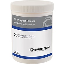 Brighton Professional™ All-Purpose Cleaner Dissolvable Portion Packets, 25/Pack