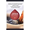 Java Roast Gourmet Donut Shop Ground Coffee plus bonus Filters, Regular, 1.75 oz., 42 Packets