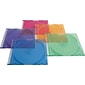 Verbatim Slim CD and DVD Storage Cases, Assorted Color, 50/Pack (94178)