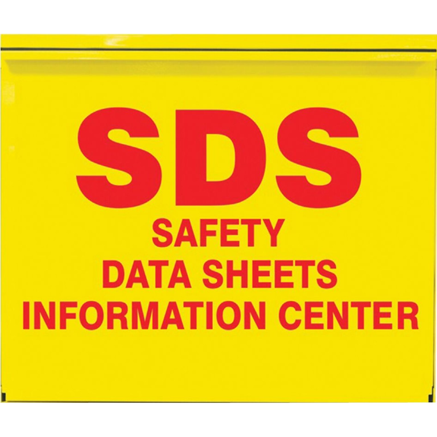Accuform SDS SAFETY DATA SHEETS INFORMATION CENTER Storage Cabinet Kit, Steel, 22.5 x 26.5 x 5, Kit (ZRS389)