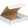 White Corrugated Mailers, 11-1/8 x 8-3/4 x 2, 50/Bundle