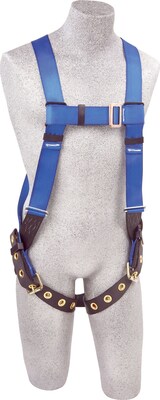 Capital Safety 5-Point Adjustment Harness, Universal, 310 lbs. Capacity, Blue (AB17550)