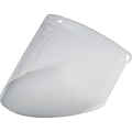 AO Tuffmaster® Clear Polycarbonate Face Shield Visor, 9 in (H) x 14 1/4 in (W) x 0.08 in (T), Shield