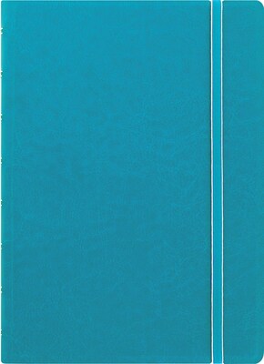 Filofax A5 4-Subject Professional Notebook, 8 1/4" x 5 13/16", College Ruled, 56 Sheets, Aqua (B115012U)